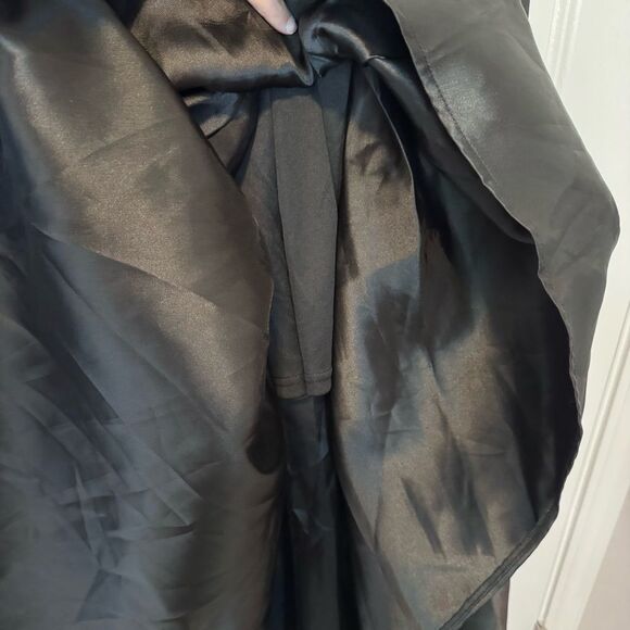 Lulus Women’s Broadway Show Black High-Low Gown NWT Size Medium Formal Event - Picture 5 of 11